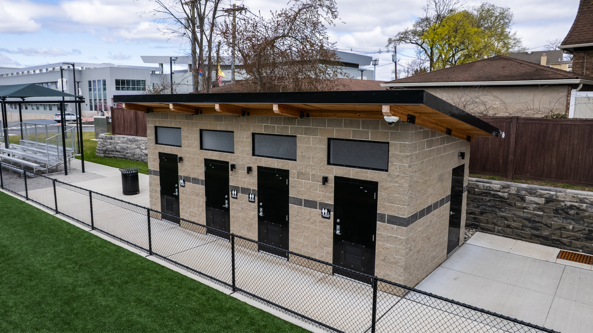 West Caldwell, New Jersey Soccer Field Restroom