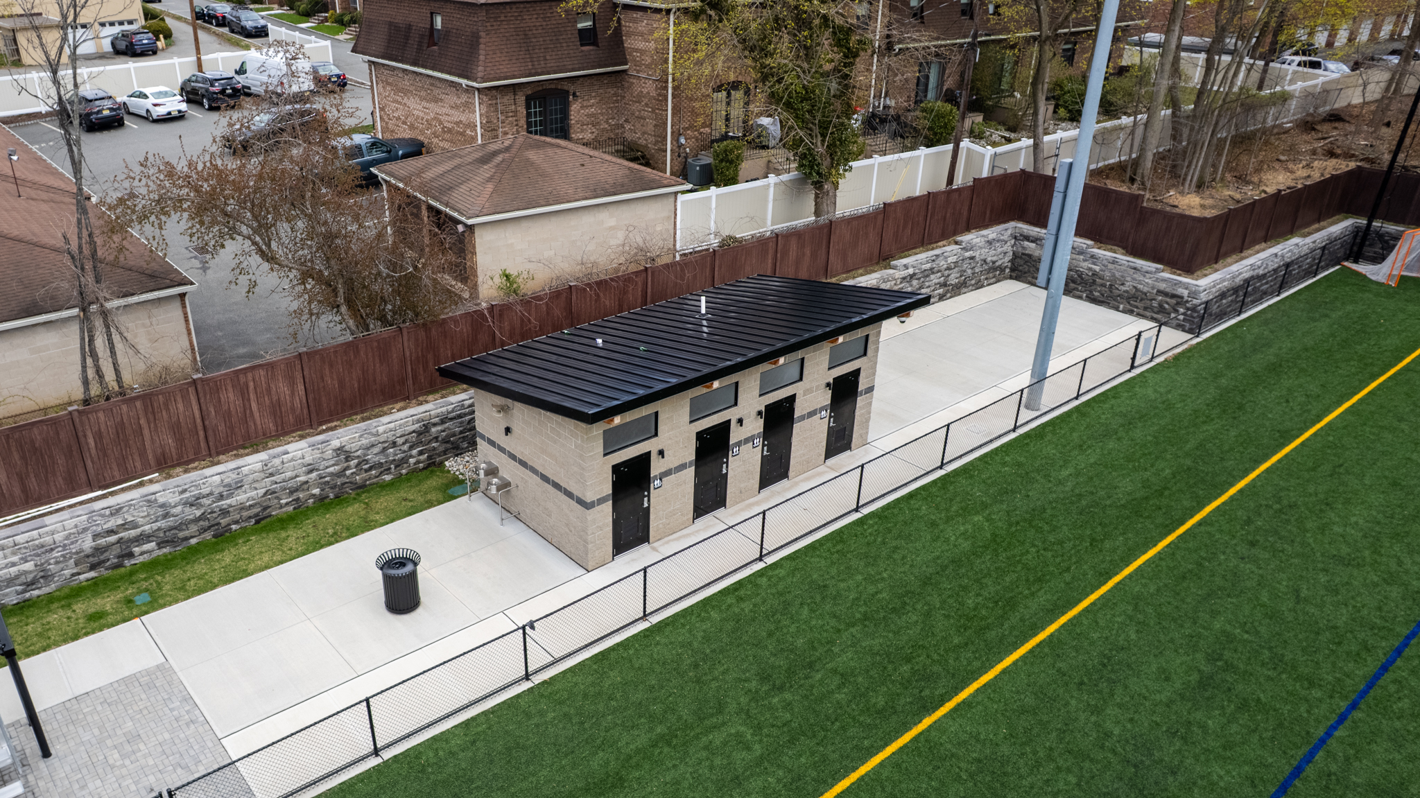 West Caldwell, New Jersey Soccer Field Restroom