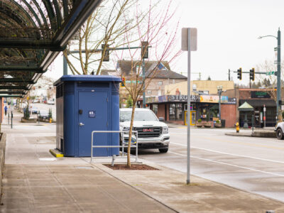 owntown Sidewalk Restroom in Everett, Washington