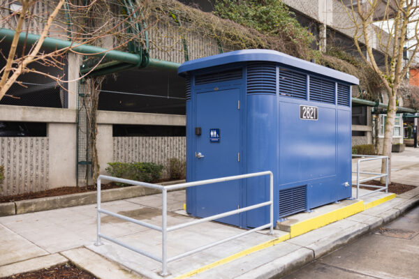 owntown Sidewalk Restroom in Everett, Washington