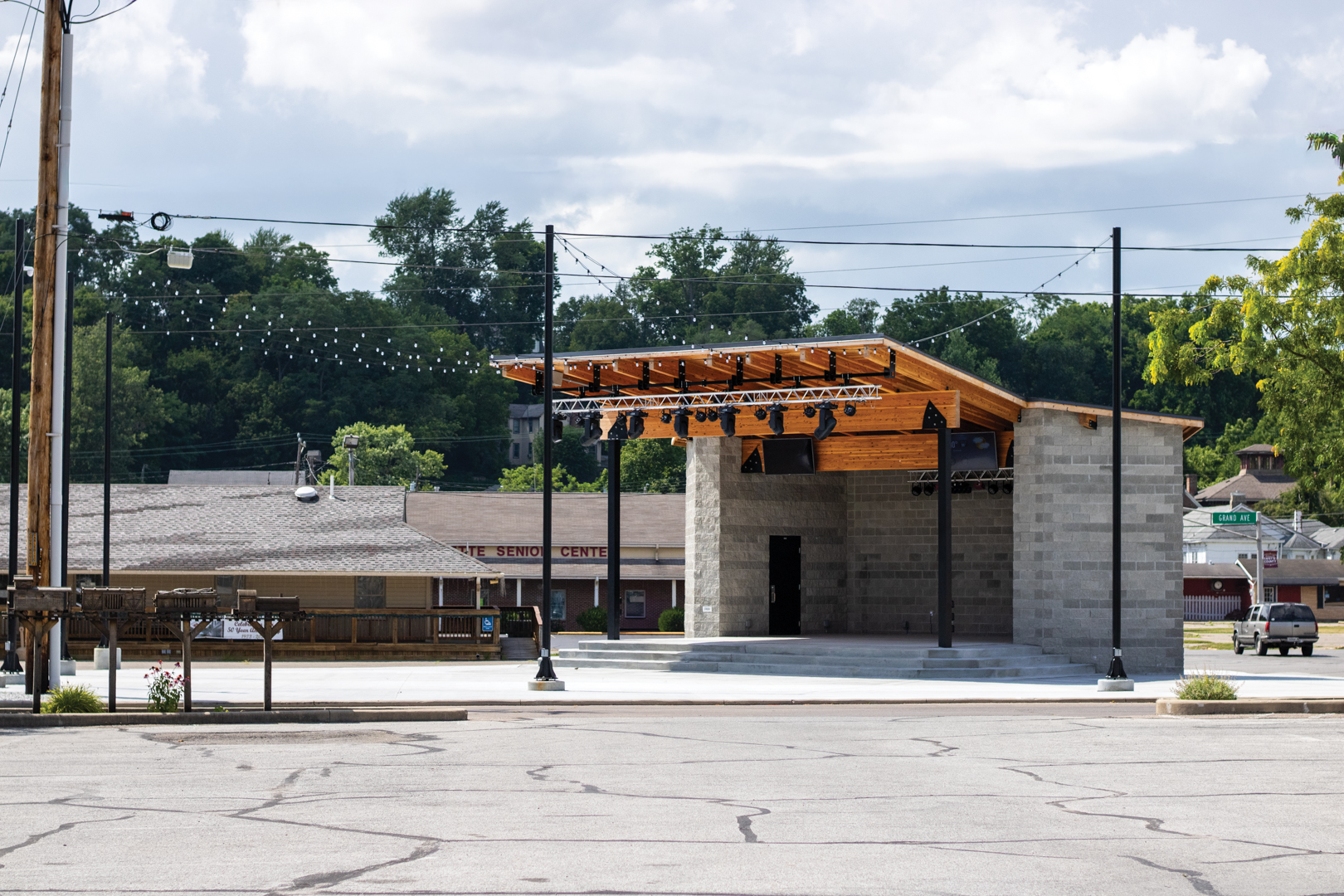 Community Event Amphitheater Restroom