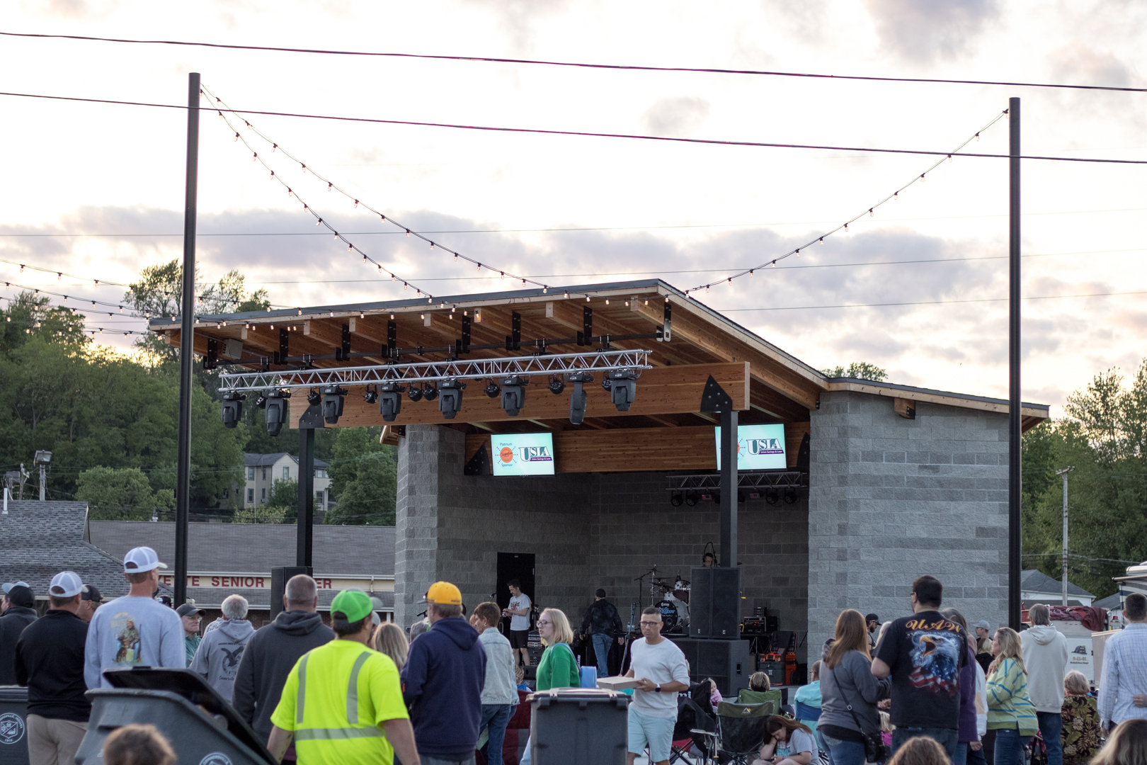 Community Event Amphitheater Restroom