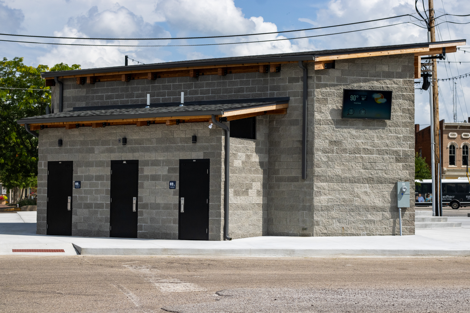 Community Event Amphitheater Restroom