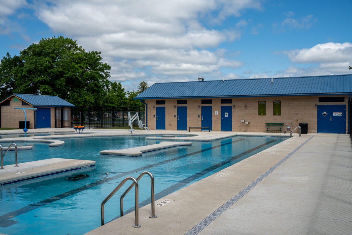 Allentown, Pennsylvania Pool Restroom Building and Admissions Office