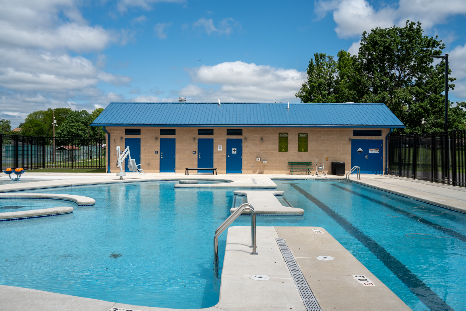 Allentown, Pennsylvania Pool Restroom Building and Admissions Office
