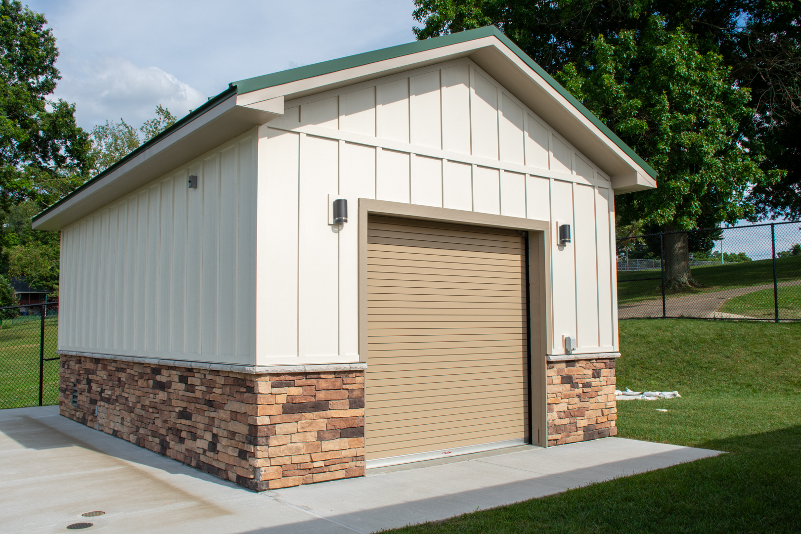 Splash Pad Restroom and Utility building