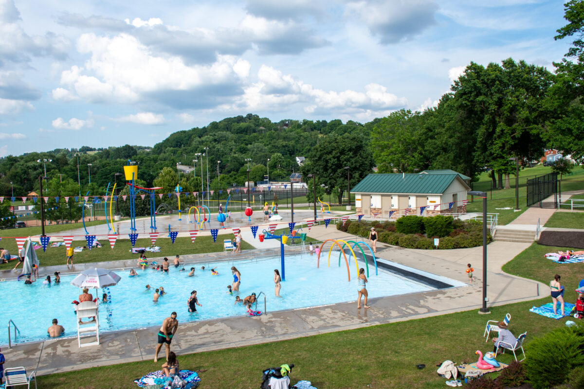 scott township Splash Pad Restroom