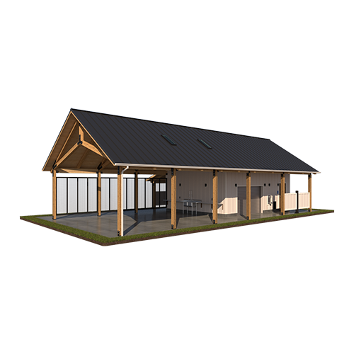 trailhead restroom pavilion