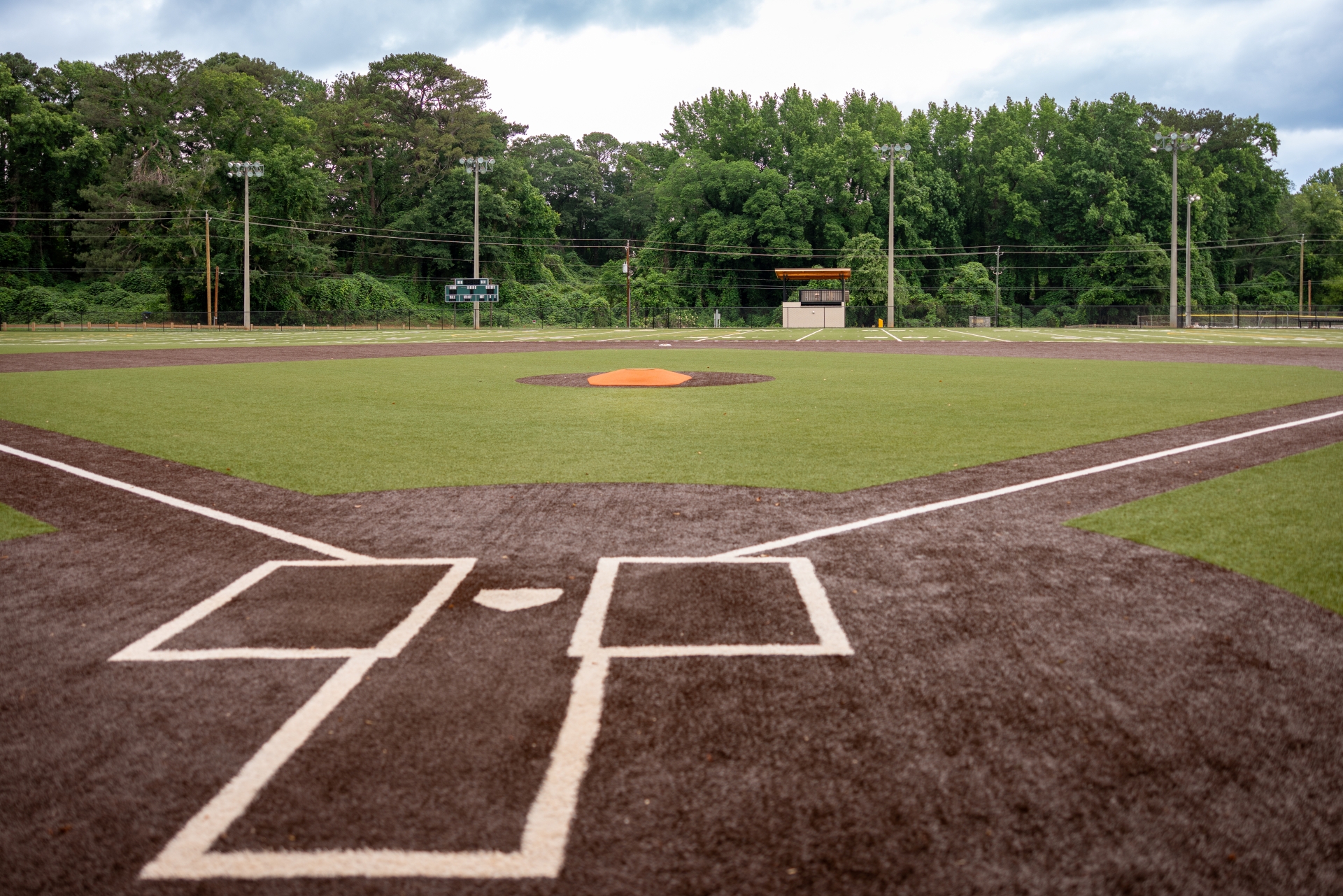 athletic park building