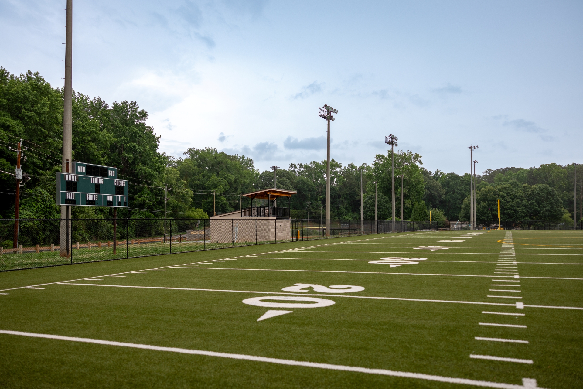 sports field building